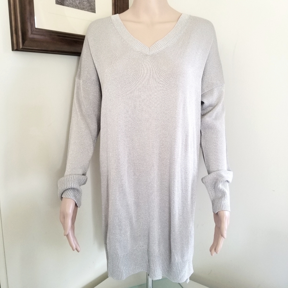 Matty M Women's Metallic sweater